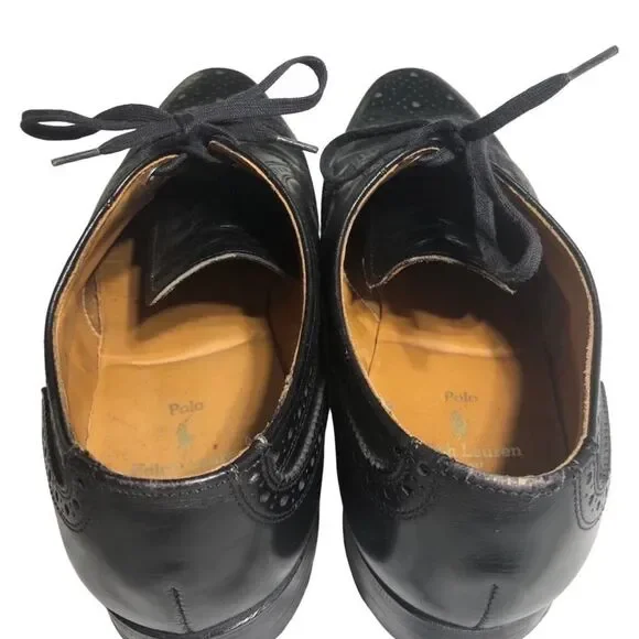 Polo Ralph Lauren the American collection benchmade lace up wing tip leather - Picture 4 of 10